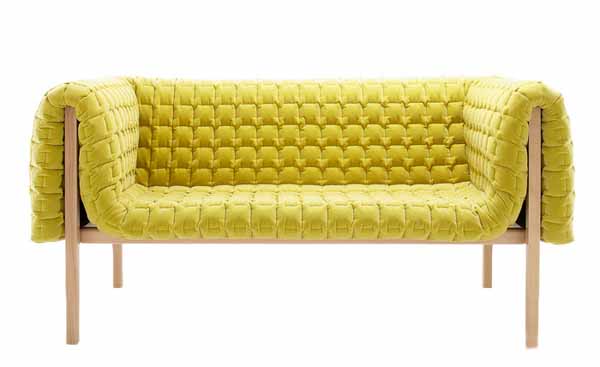 yellow sofa