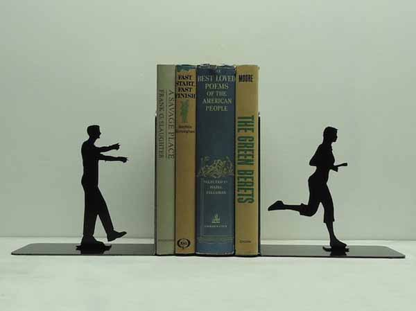 sport themed bookends
