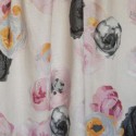 curtain fabric with floral patterns