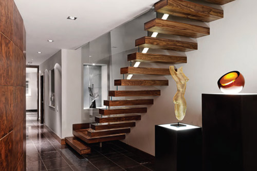 wooden staircase design