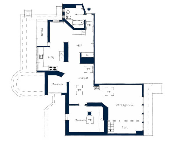Scandinavian House Designs scandinavian house, white decorating ideas, attic penthouse in sweden Scandinavian House Designs scandinavian house, white decorating ideas, attic penthouse in sweden