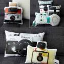 camera photographs printed on fabric for making pillows