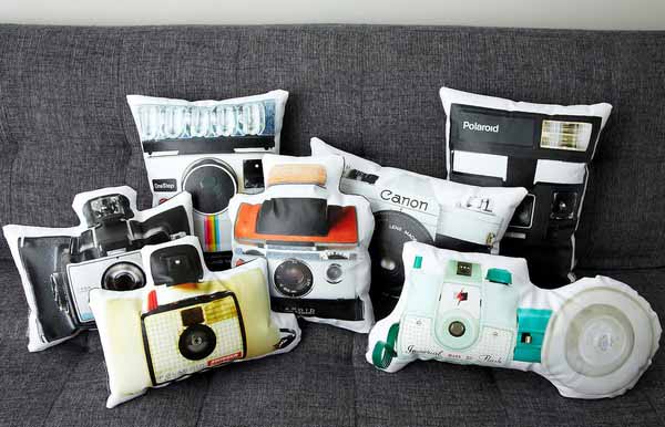 decorative pillows for photography themed decor