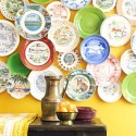 ceramic plate Collage for decorating large wall