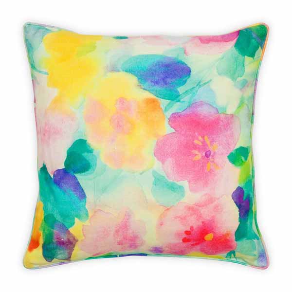water color painting as decorative fabrics