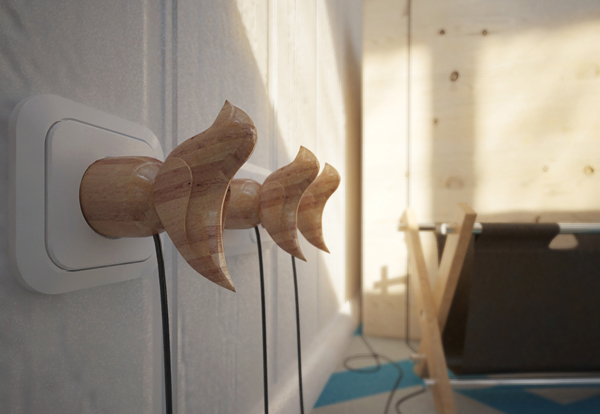 wall lights inspired by images of birds