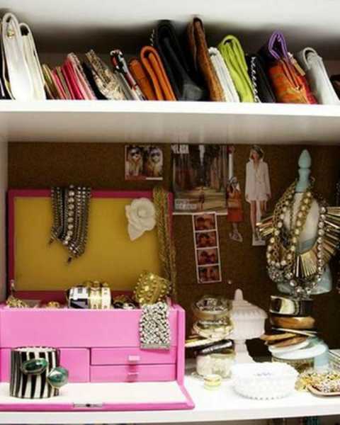 Closet Shelves for accessories