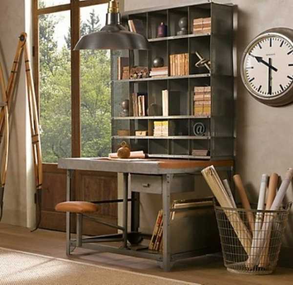 30 Modern Home Office Decor Ideas in Vintage Style
