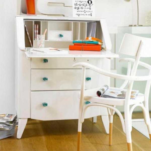 white furniture for home office