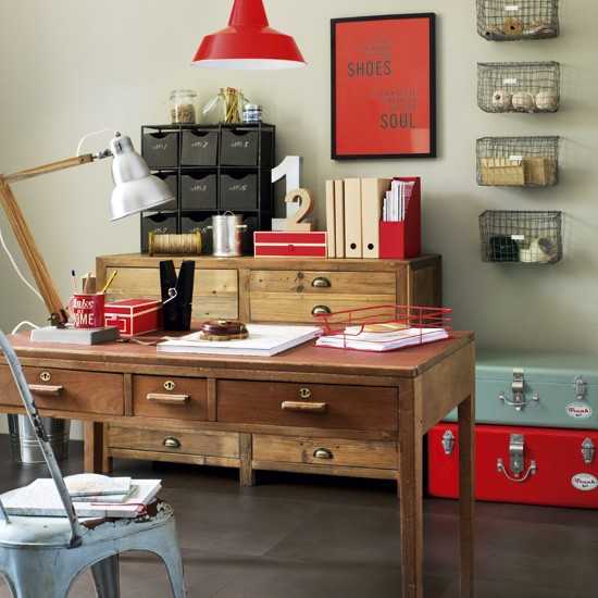 30 Modern Home Office Decor Ideas in Vintage Style