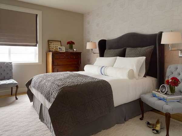 bedroom decorating with jute and neutral colors