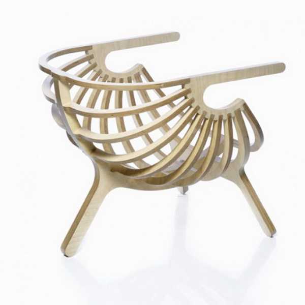  Sea Shell inspired chair Design 