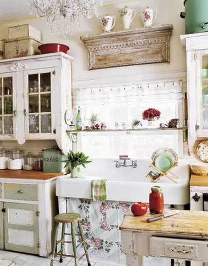 kitchen decorating ideas in vintage style