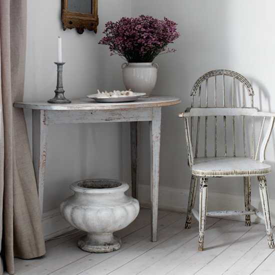 vintage furniture and decorative vases