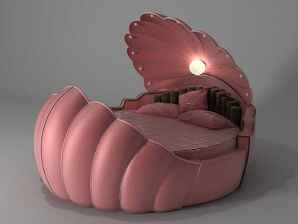 Pearl of the Sea Shell bed design