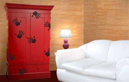 black Wall Sticker for Halloween Decoration