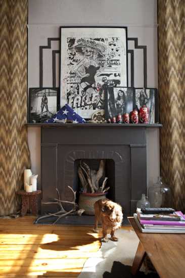 bohemian Decor Ideas Home Decoration (2)  mantel decorating