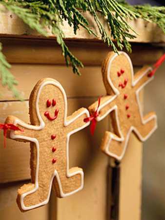 ginger cookies Christmas balls