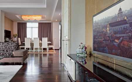 decorate modern apartment, classical and art deco interior