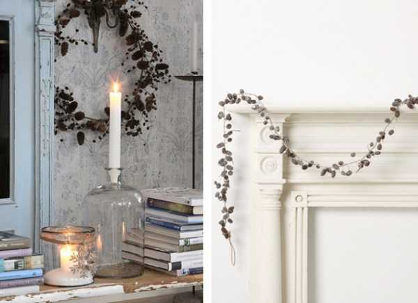 Christmas wreaths and garlands