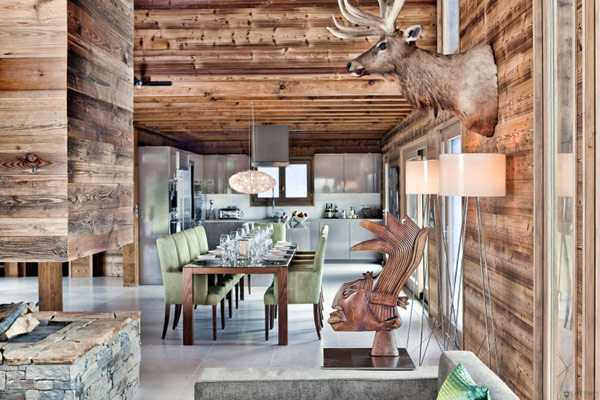 Dining Room Decoration in Country Style