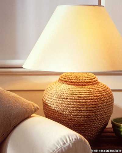  jute rope for decorating table lamps 