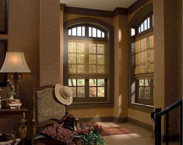roman bamboo shades