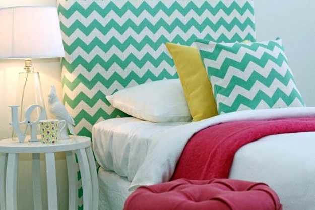 zigzag print fabric for bedding