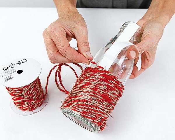 making decorative vase