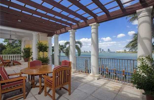 Wooden furniture for dining on the terrace 