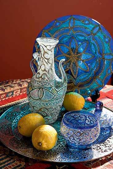 unique Moroccan decorations and utensils 