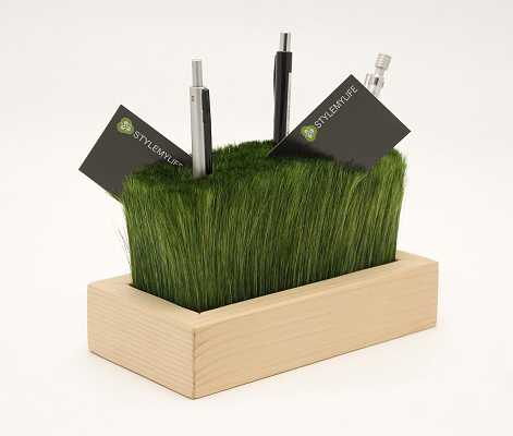  green grass organizer 