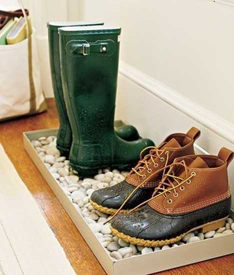 pebble floor mat for shoes