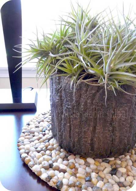  pebble floor mat for planters 