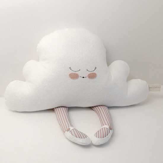cloud throw pillow