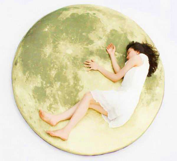 planets inspired large cushion design