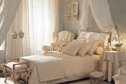 white bedroom decor elements