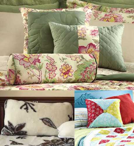 accent pillows and bedding sets