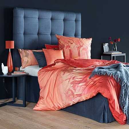 red and blue linen fabrics