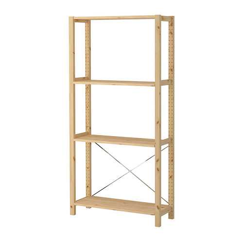 wooden storage racks