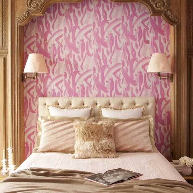 bedroom decor in vintage style