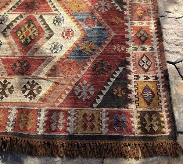 Turkish carpet for ethnic interior
