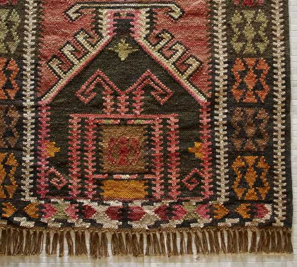 traditional Turkish carpet for ethnic interior