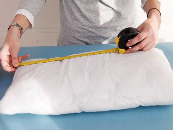 Measuring pillows