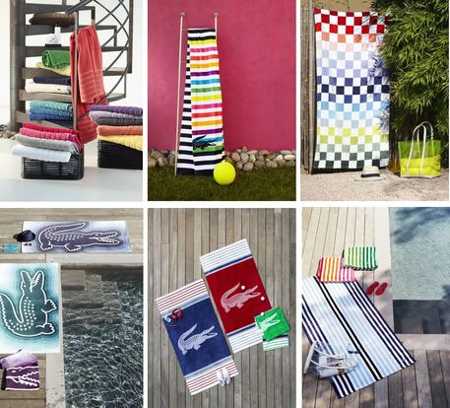towels and shower curtain fabrics