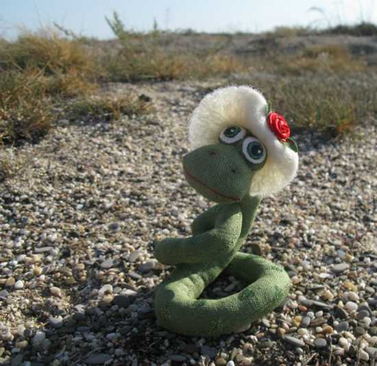 Green Snake, craft ideas