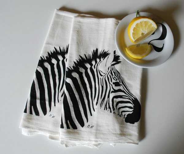 cloth napkins Zebra pictures with