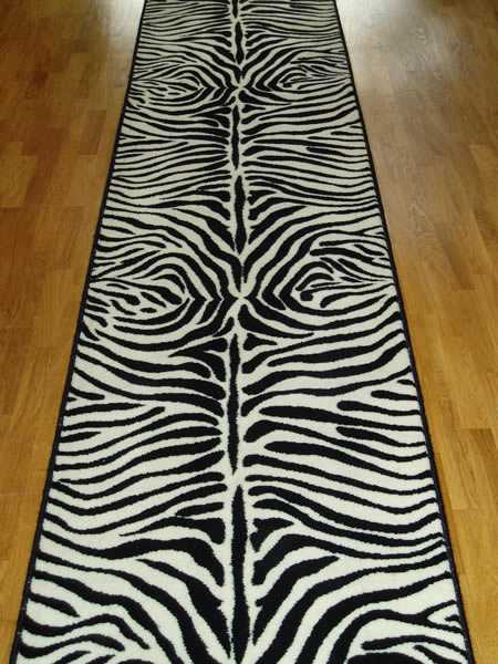 carpet, zebra runner