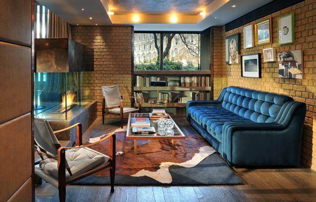  bohemian decor, rich room color sand modern interior decorating ideas 