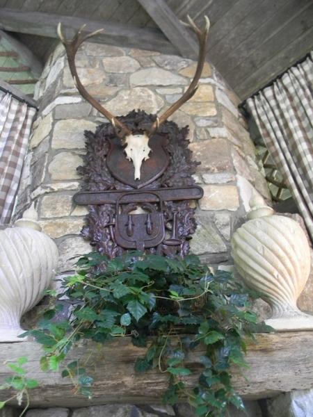 unique fireplace decoration